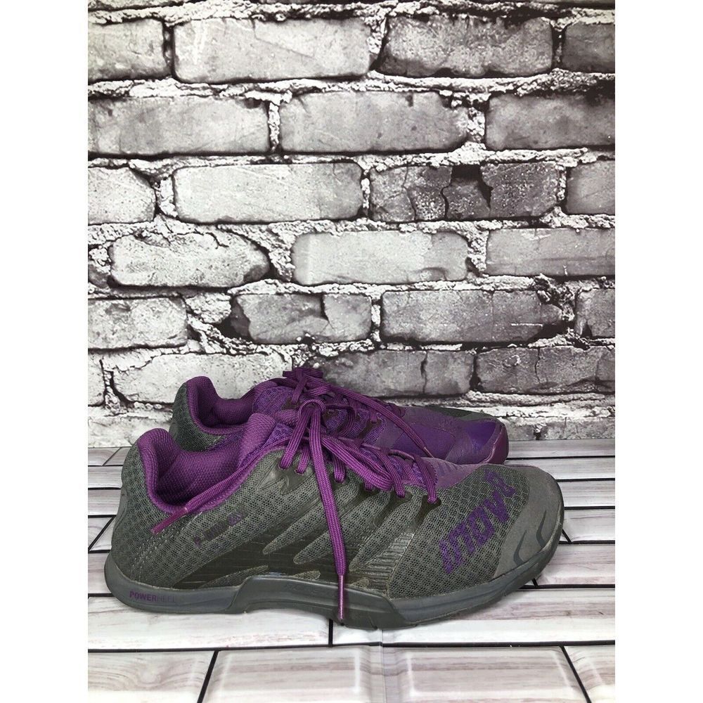 Inov 8 F-Lite 235 Gray Purple Cross Training Running Shoes Men’s Sz 7M US/39.5EU